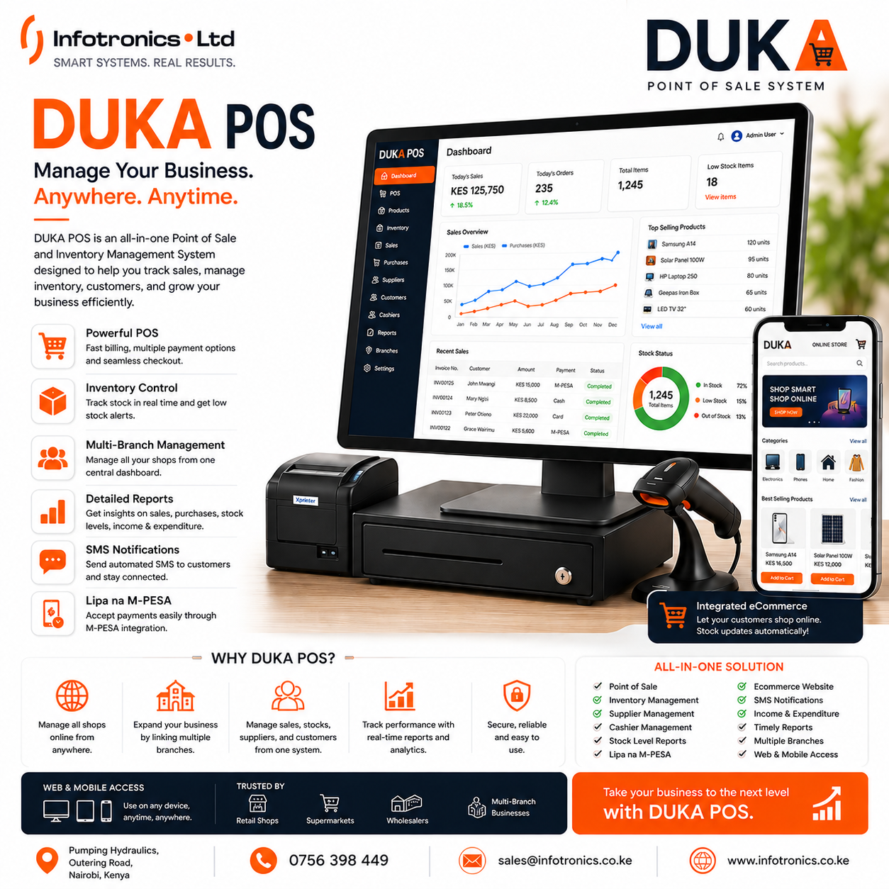 DUKA POS Kenya – Affordable, Reliable & User-Friendly Point of Sale System